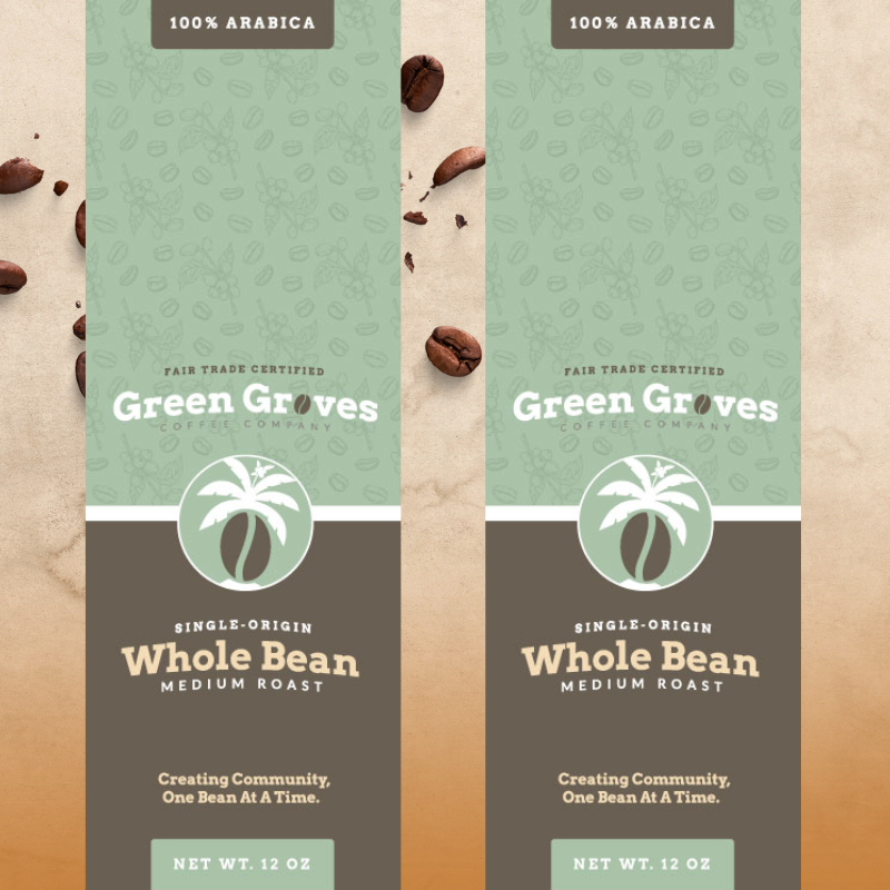 2 - 12oz Whole Bean (Medium Roast)