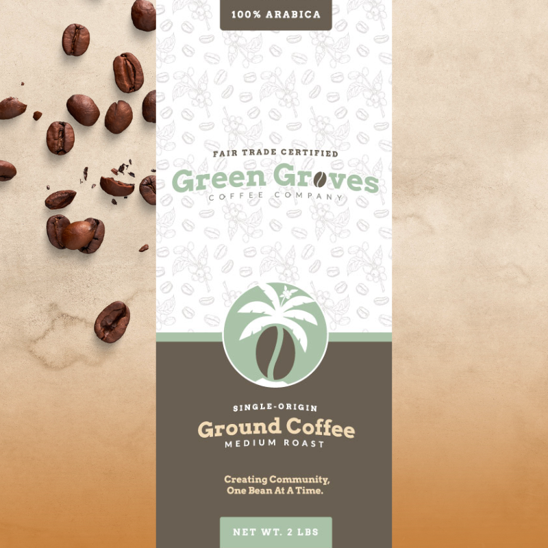 2lb Ground Medium Roast Coffee