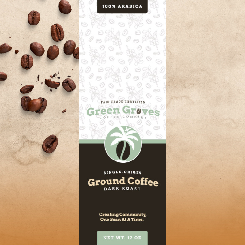 12oz Ground Dark Roast Coffee